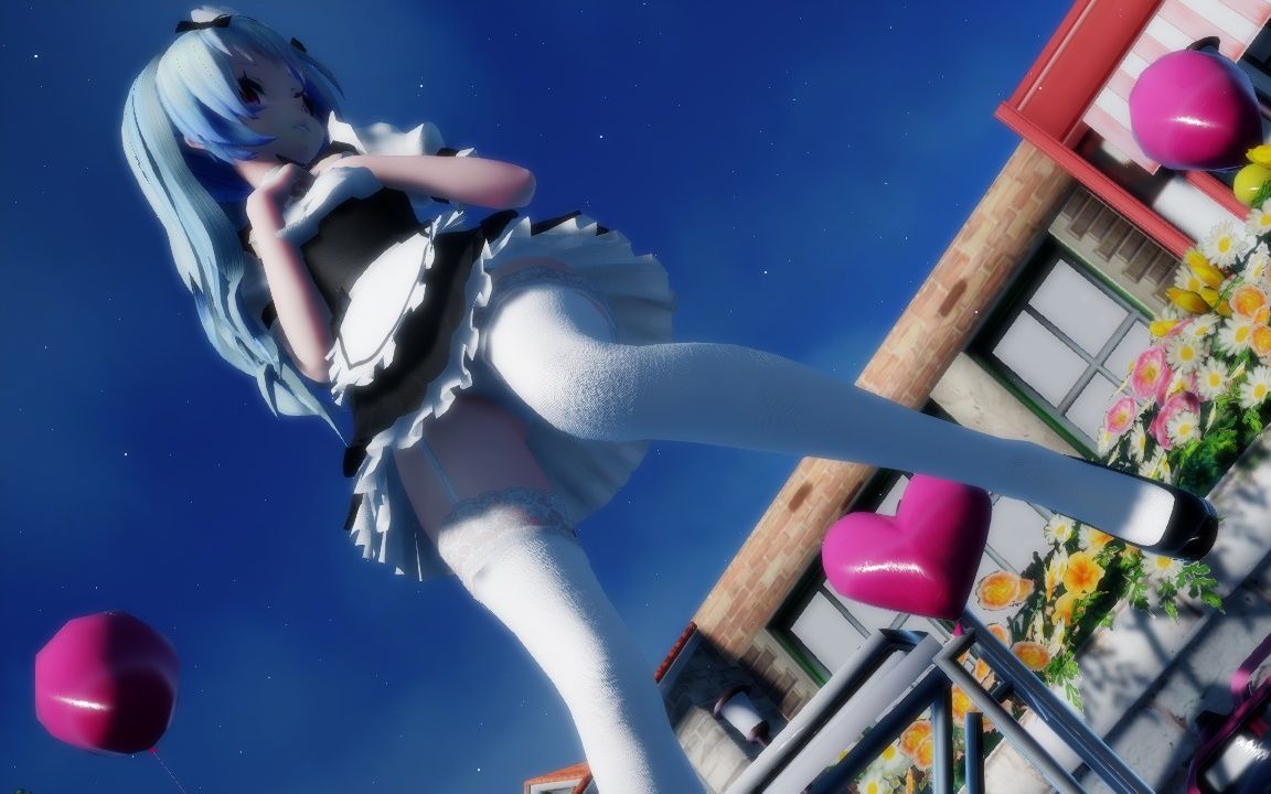 【mmd】初音的裙子下面到底有什么呢?