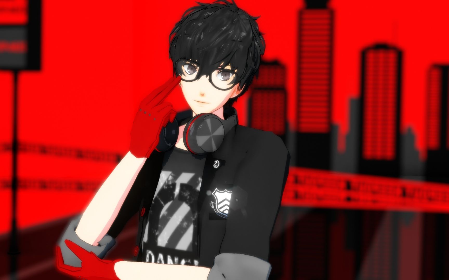 【女神异闻录5mmd】rivers in the desert-p5主人公