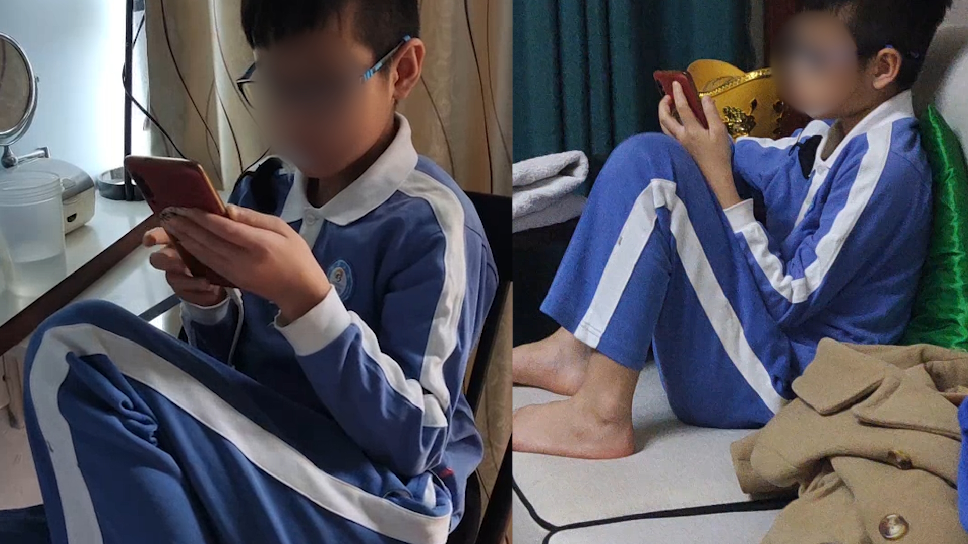 11岁儿子凌晨偷玩手机，爸爸给学校请假让连玩17小时：睡了就叫醒