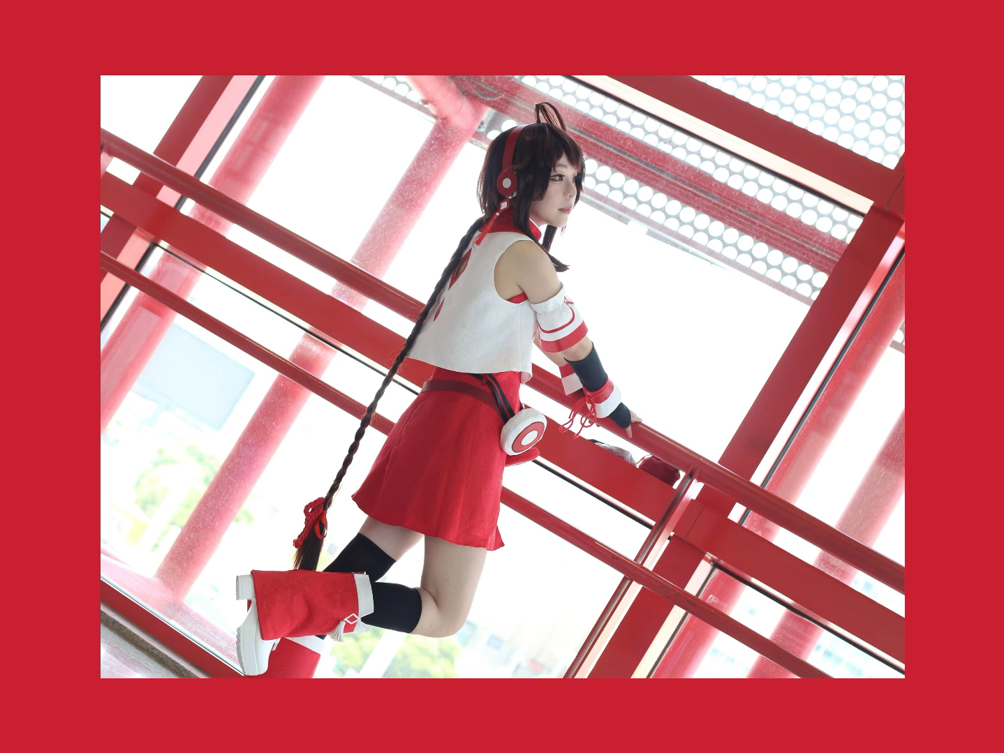 【乐正绫cos存档】v3公式服&赤鸠