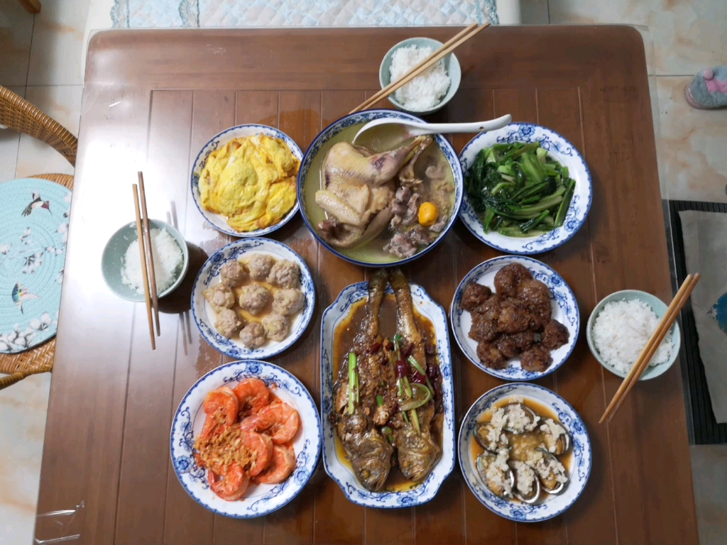 年夜飯,簡簡單單又得一餐