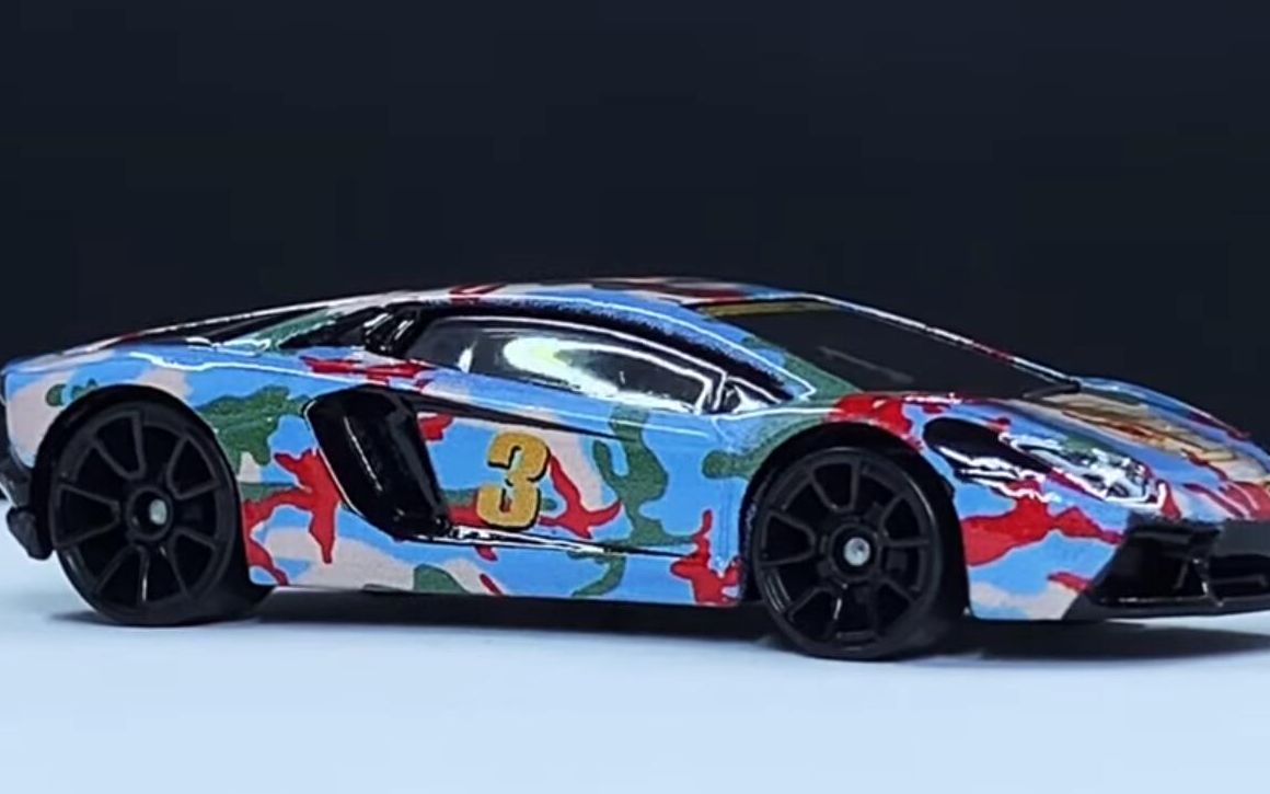 搬运]Lamley Preview- Hot Wheels Gumball 3000 Lamborghini Aventador-哔哩哔哩