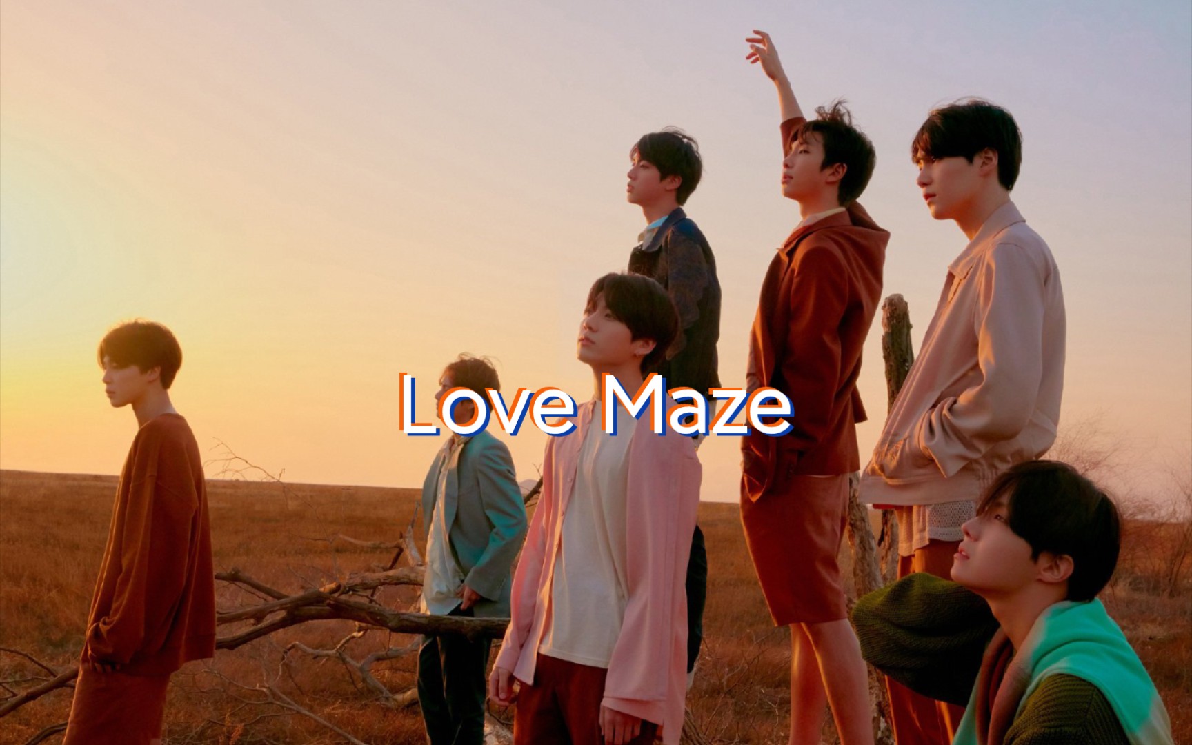 [图]「防弹少年团」“Love Maze，谎言总是想我们会分开”