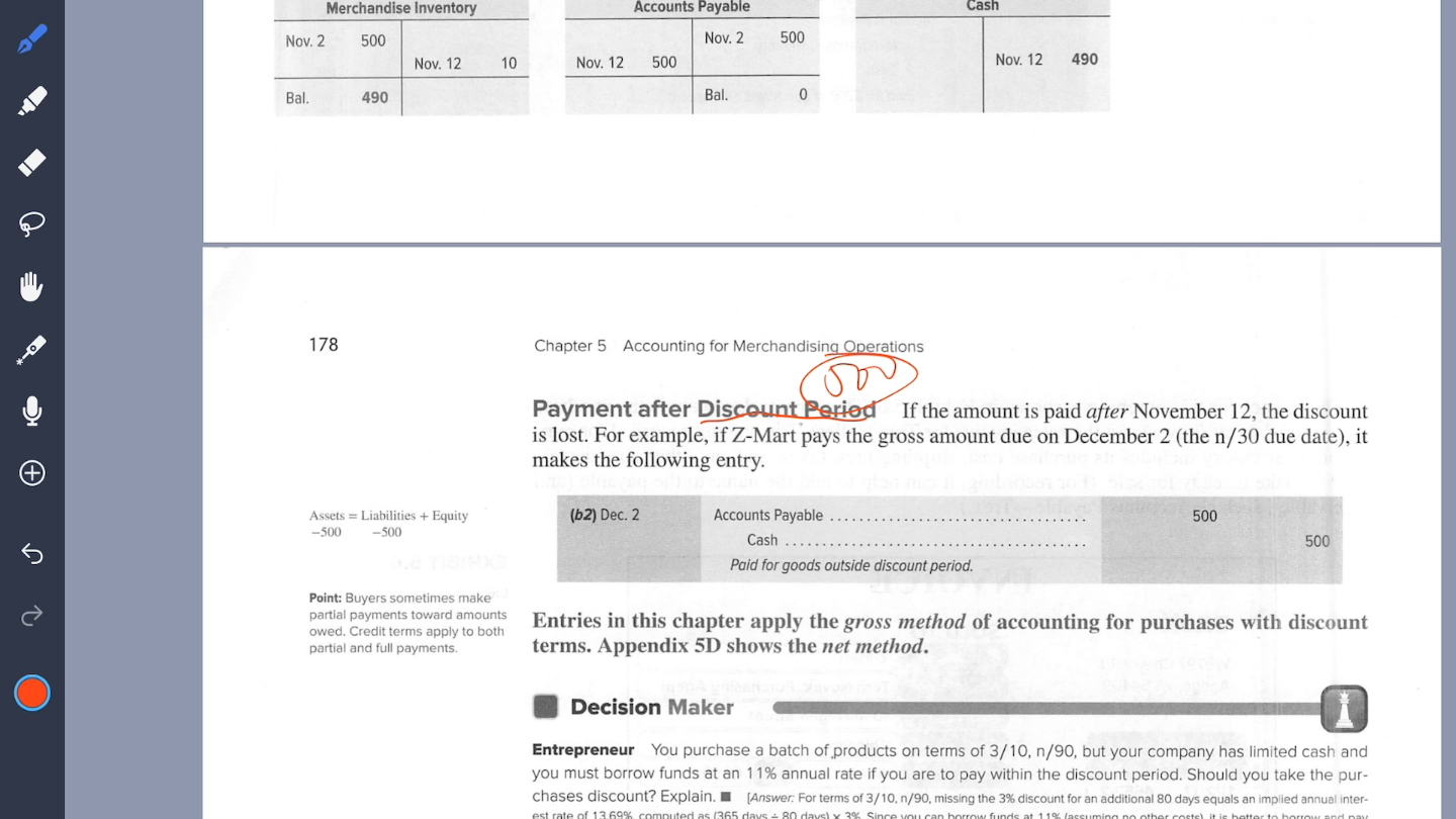 会计学原理英文23版chapter5:accounting for merchandise operating哔哩哔哩bilibili