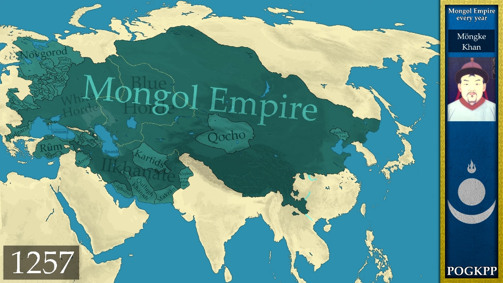 【历史地图】蒙古帝国的历史