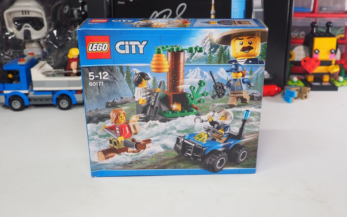 99元,88片乐高,4个人仔:乐高城市山地特警初始套装评测