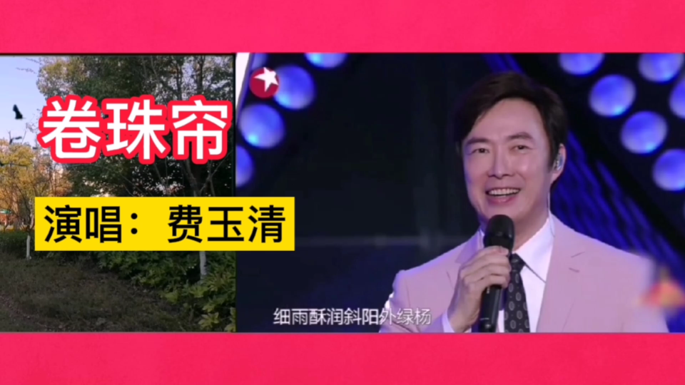 费玉清现场演唱《卷珠帘》,歌声柔情似水,太好听了
