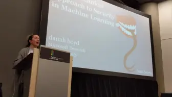 SecML18: danah boyd on A Sociotechnical Approach to Security in Machine Learni