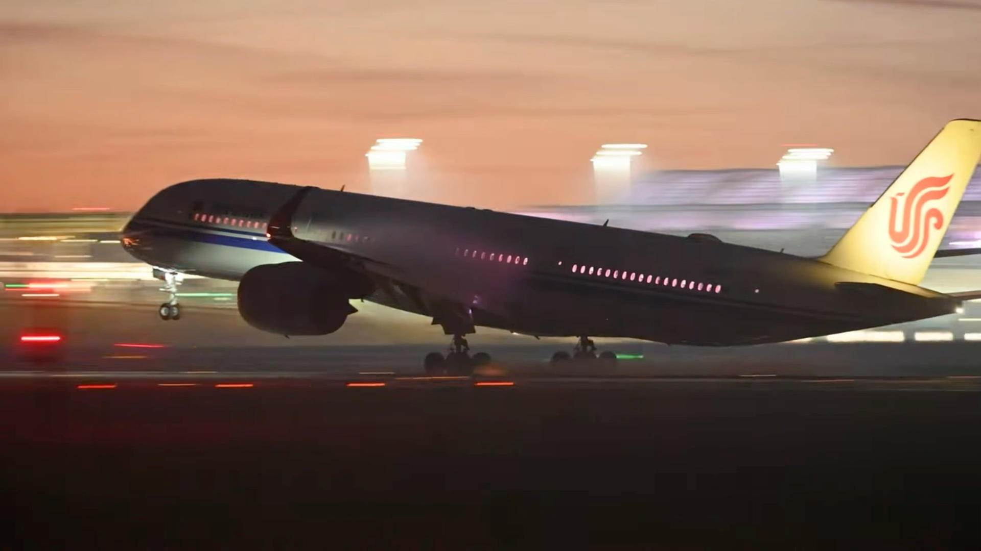 中国国航空客a350-900