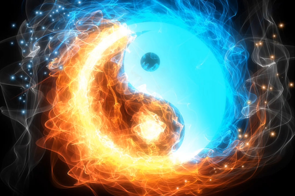 即高我和小我 内在和外在的宇宙万物一体性 切勿执着于情爱故事 勿忘
