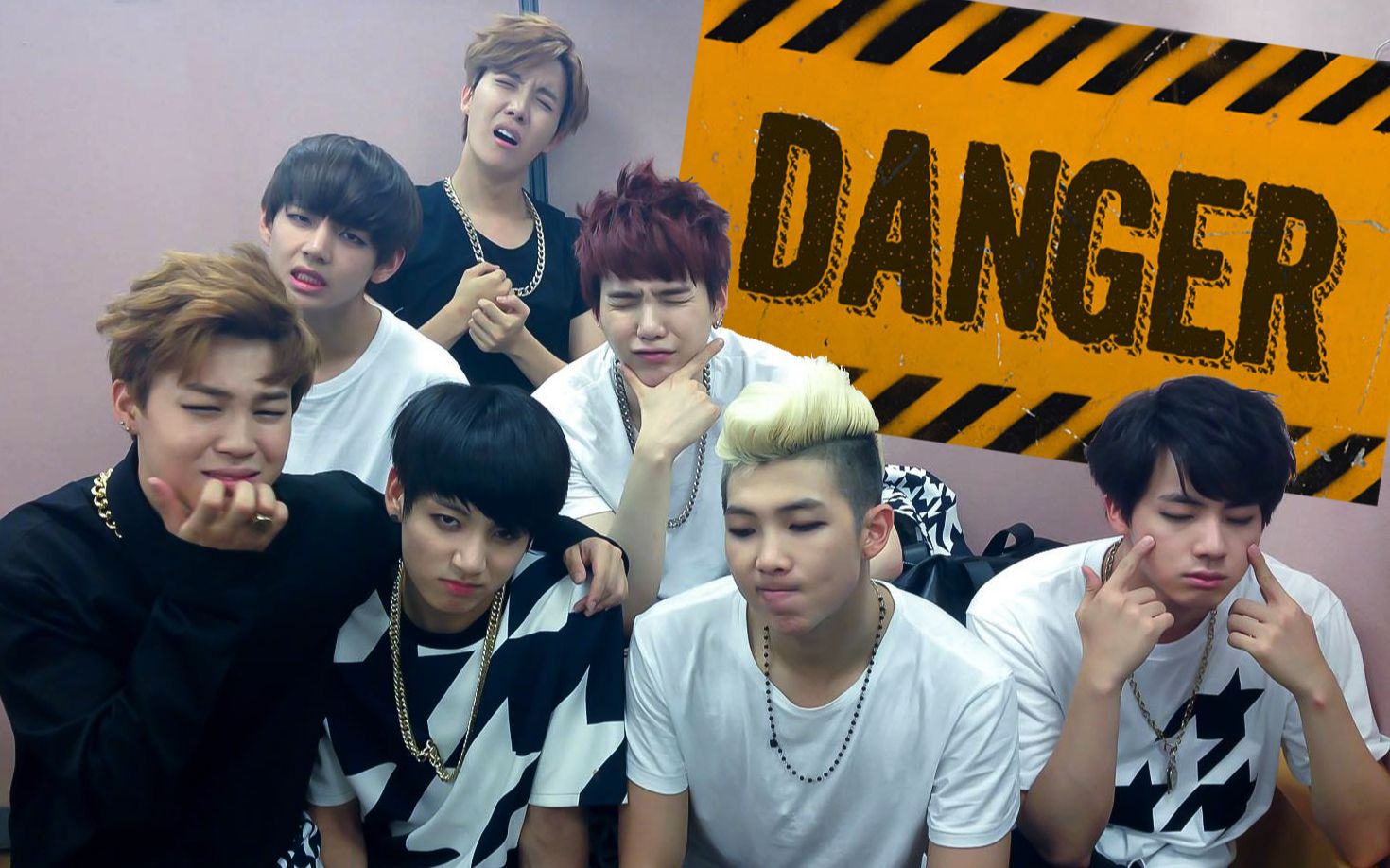 防弹少年团danger打歌舞台超清合集