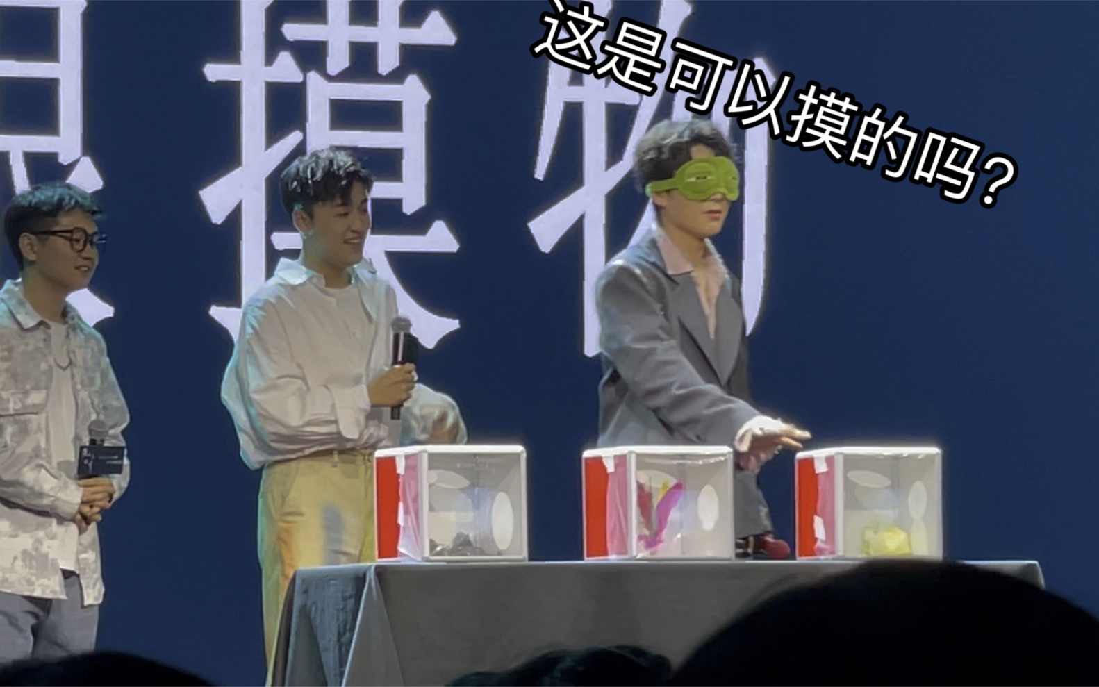 张超超鹅生日会的完全没猜出来的蒙眼摸物环节