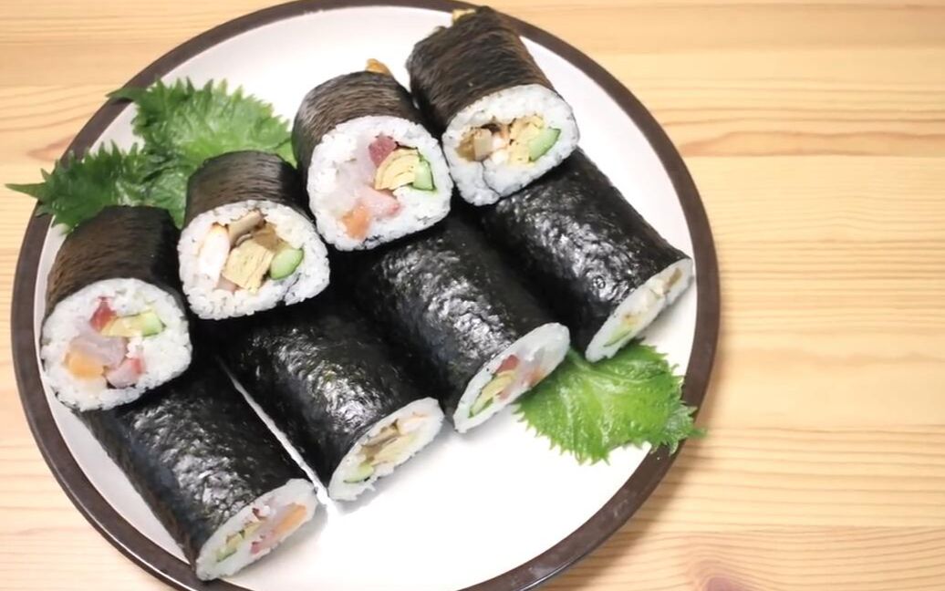 日本太太的私房菜-惠方卷(一种大阪的特色寿司)