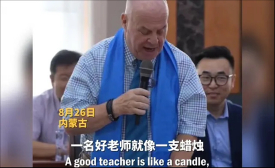 赛考斯走进师大附中，回忆中国支教经历#赛考斯