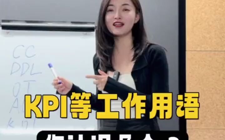 领导说的kpi到底是啥意思?哔哩哔哩bilibili