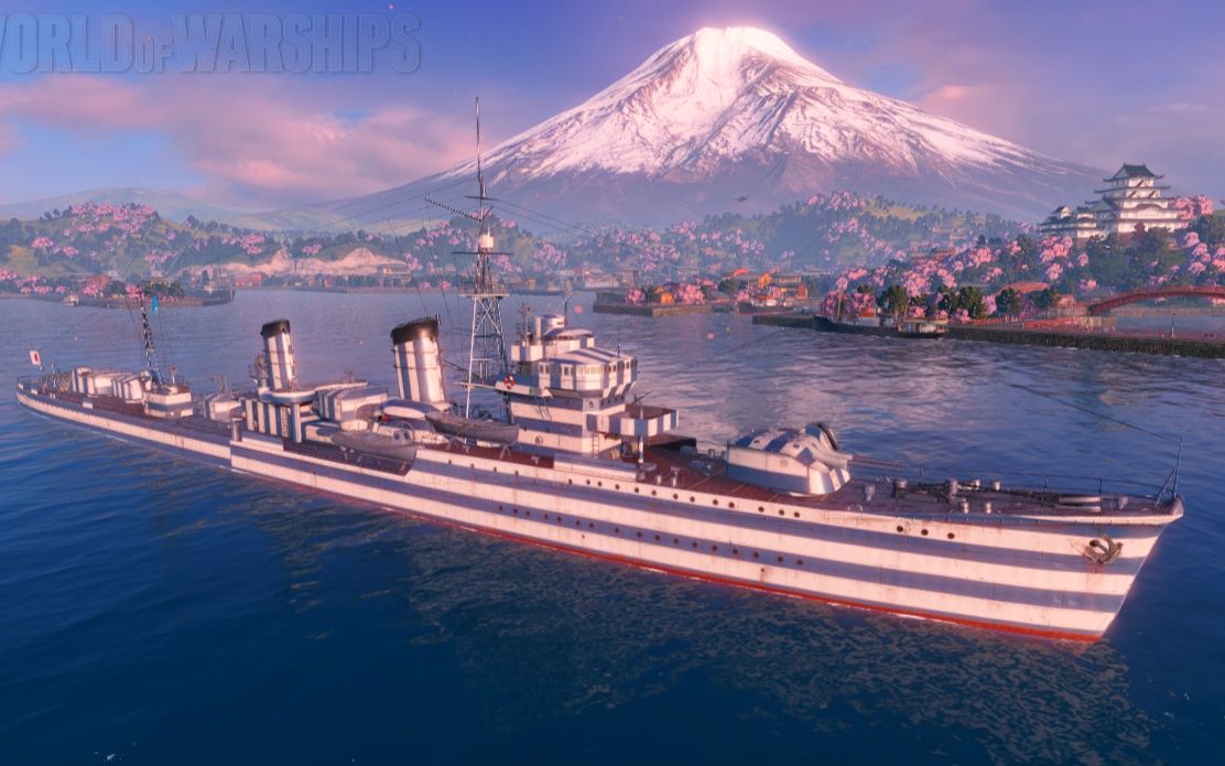 【战舰世界亚服】新版初春试玩——如何一个人消灭对面的驱逐舰队