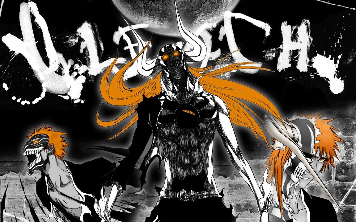 [图]【BLEACH/虚白斩月】虚白，一护，斩月居然合唱了一首魔性摇滚?!