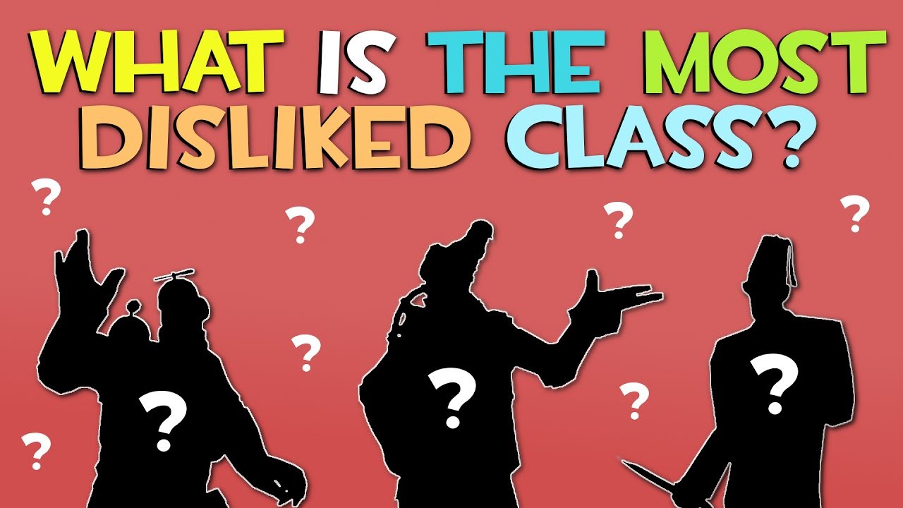 tf2 - what is the most disliked class?