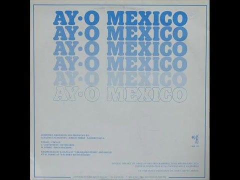 [图][伊泰洛迪斯科舞曲] Torias ‎– Ay-O Mexico (1983)