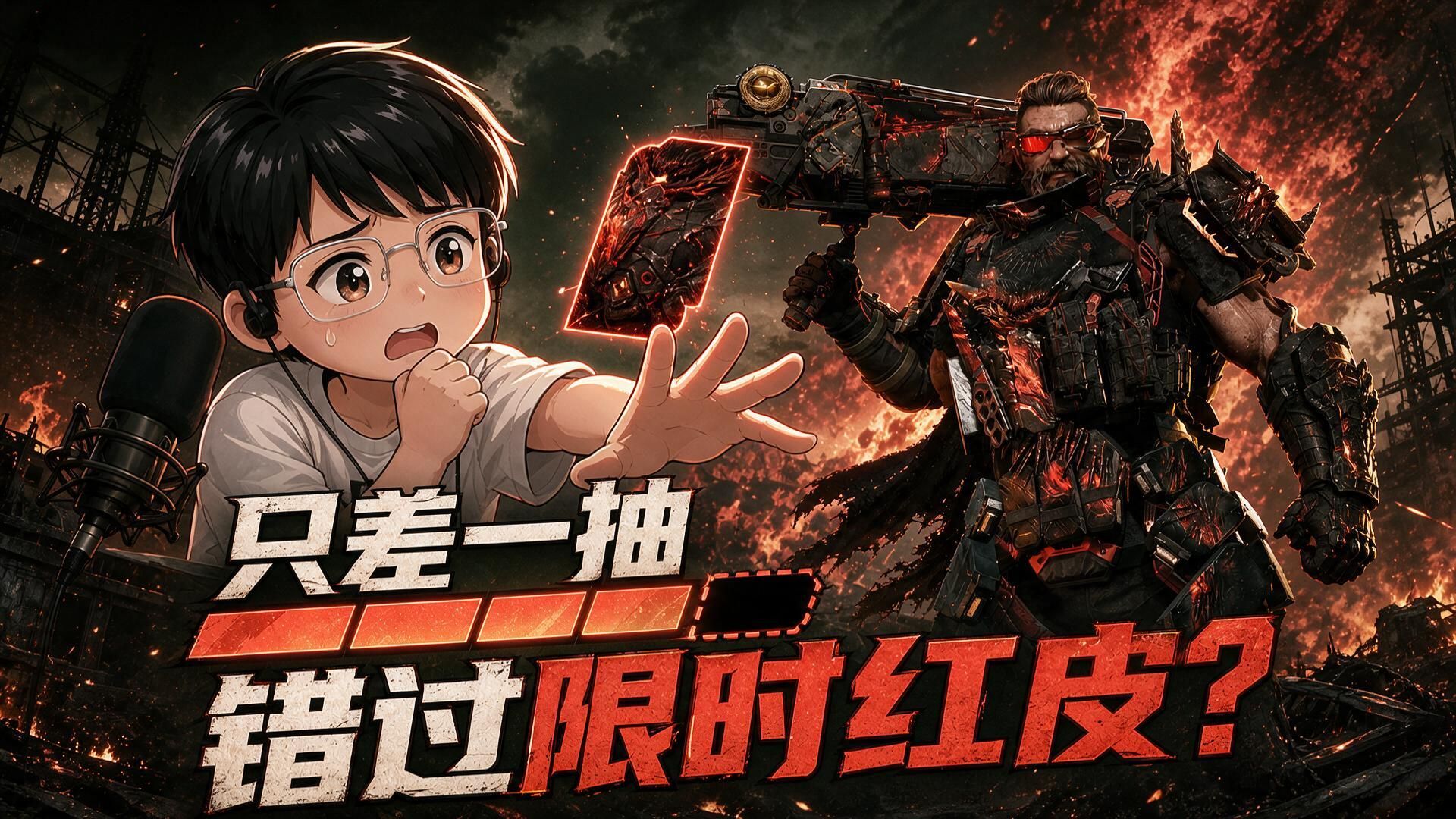 曾经只差一抽错过限时红皮？那还说啥了，直接帮他拿下乌鲁鲁，再附送流光矩阵！