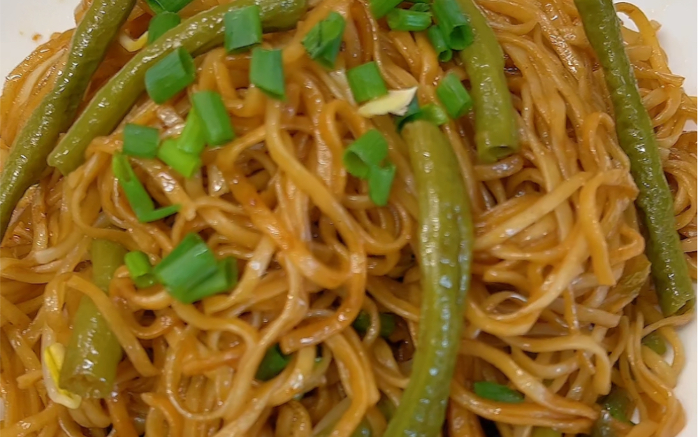 今天学个中原的美食,豆角蒸面,嘎嘎好吃!