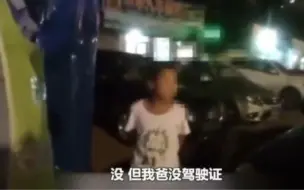 Скачать видео: 交警：你爸喝酒没？小男孩：没喝，但我爸没驾驶证