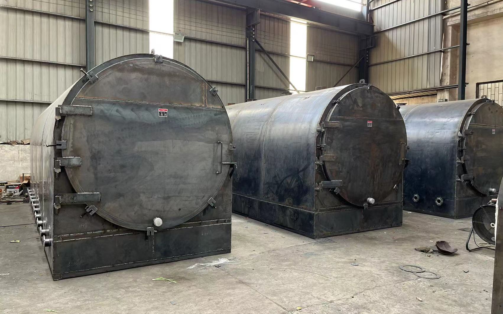 竹子炭化炉 原木炭化设备,烧炭机,机制炭炭化炉,卧式干馏炭化炉