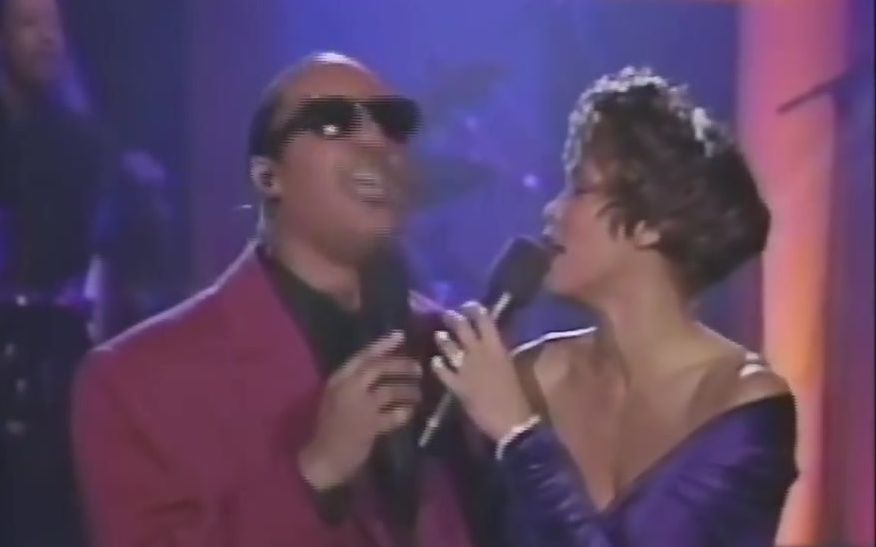 [图]【传奇合作】Whitney Houston & Stevie Wonder - We Didn't Know 1991.01.04