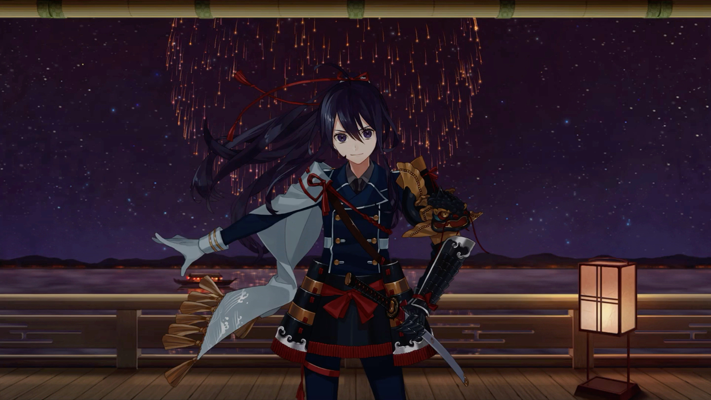 刀剑乱舞鲶尾藤四郎花火语音