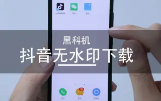 抖音短视频无水印下载，一键搞定