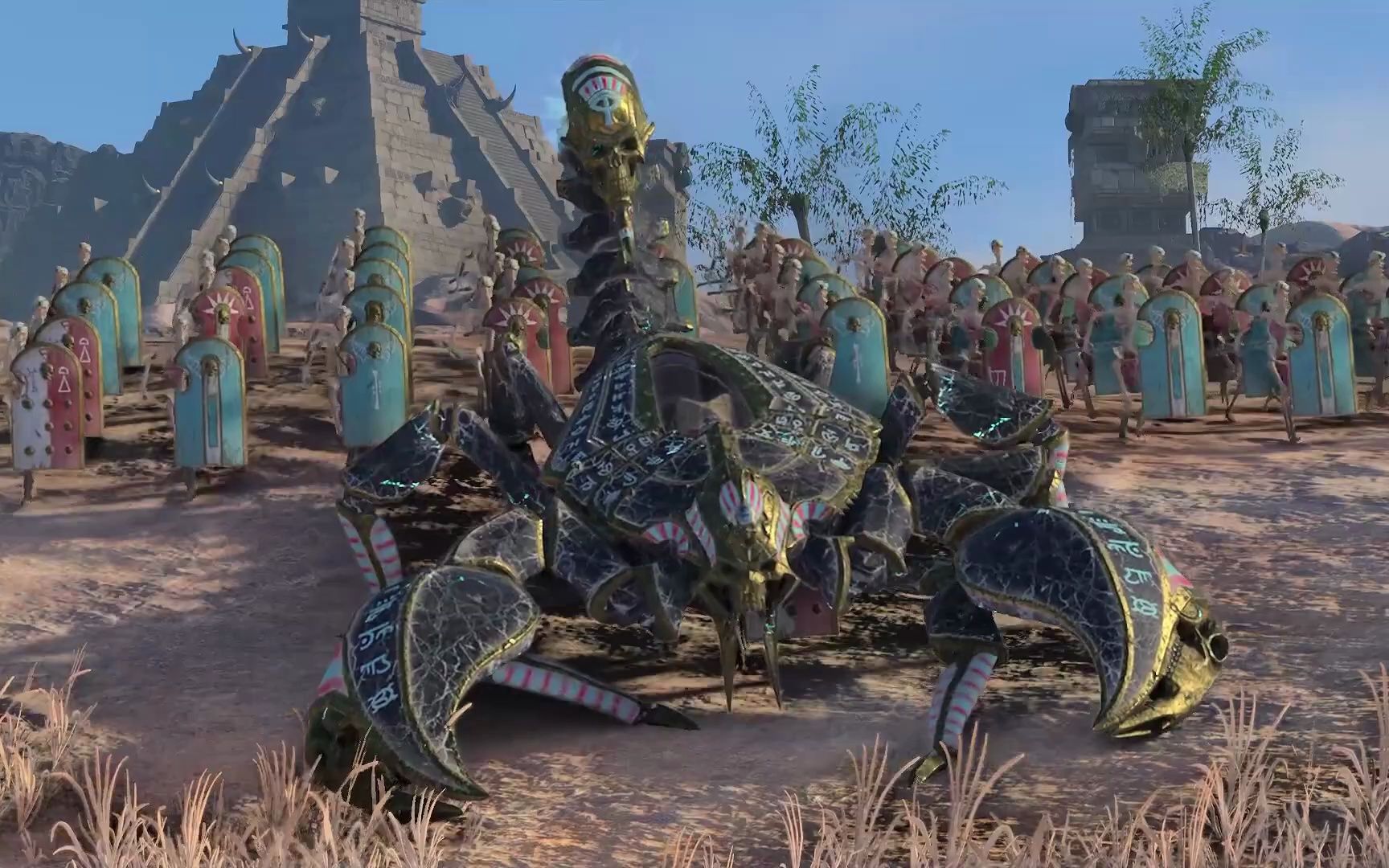 战锤3全面战争电影186古墓王大战暗精灵