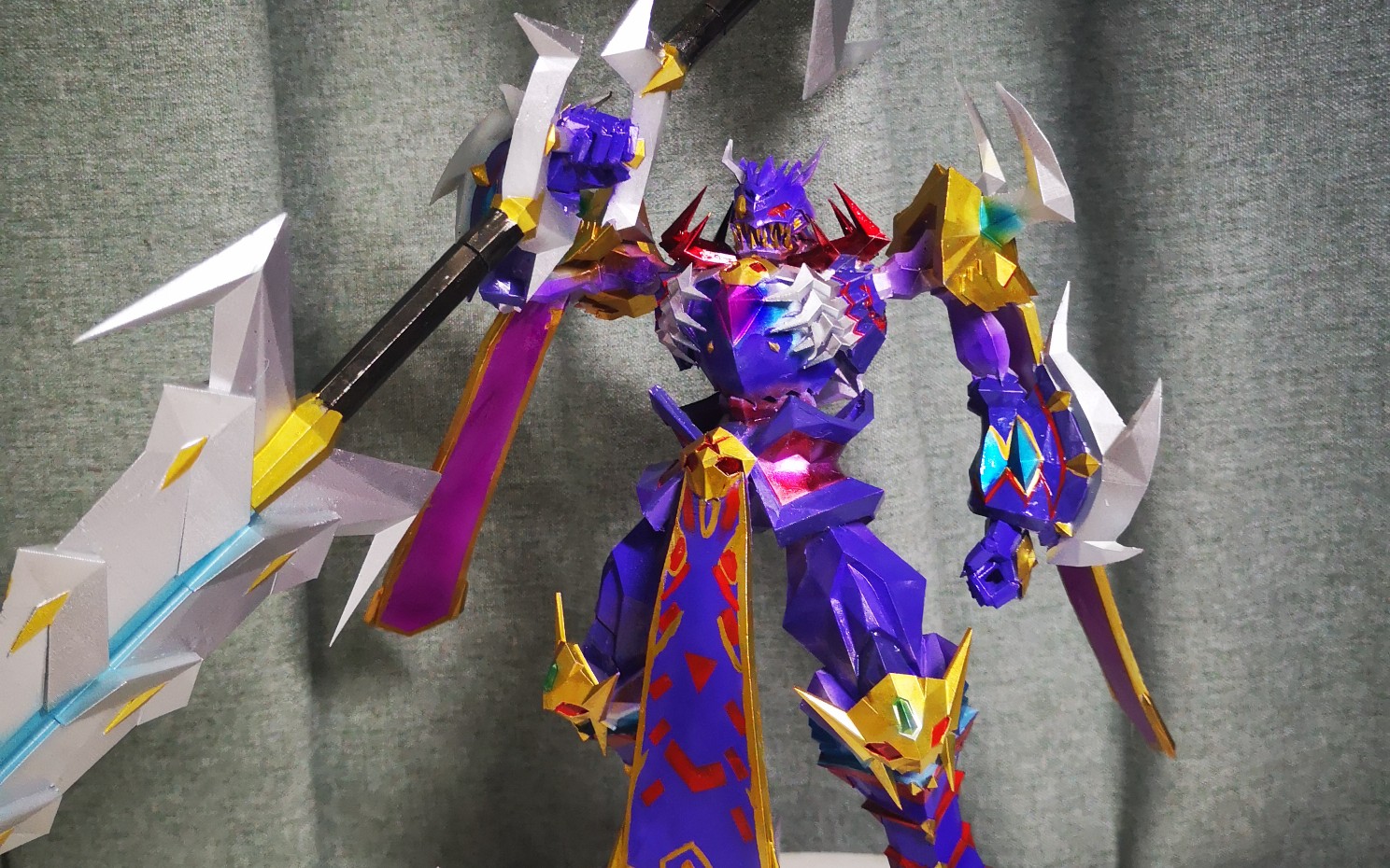 活动  数码宝贝3d打印模涂装展示——颅骨兽x