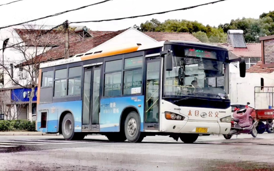 (太仓公交)太仓304路公交车全程(镇中路→时思)