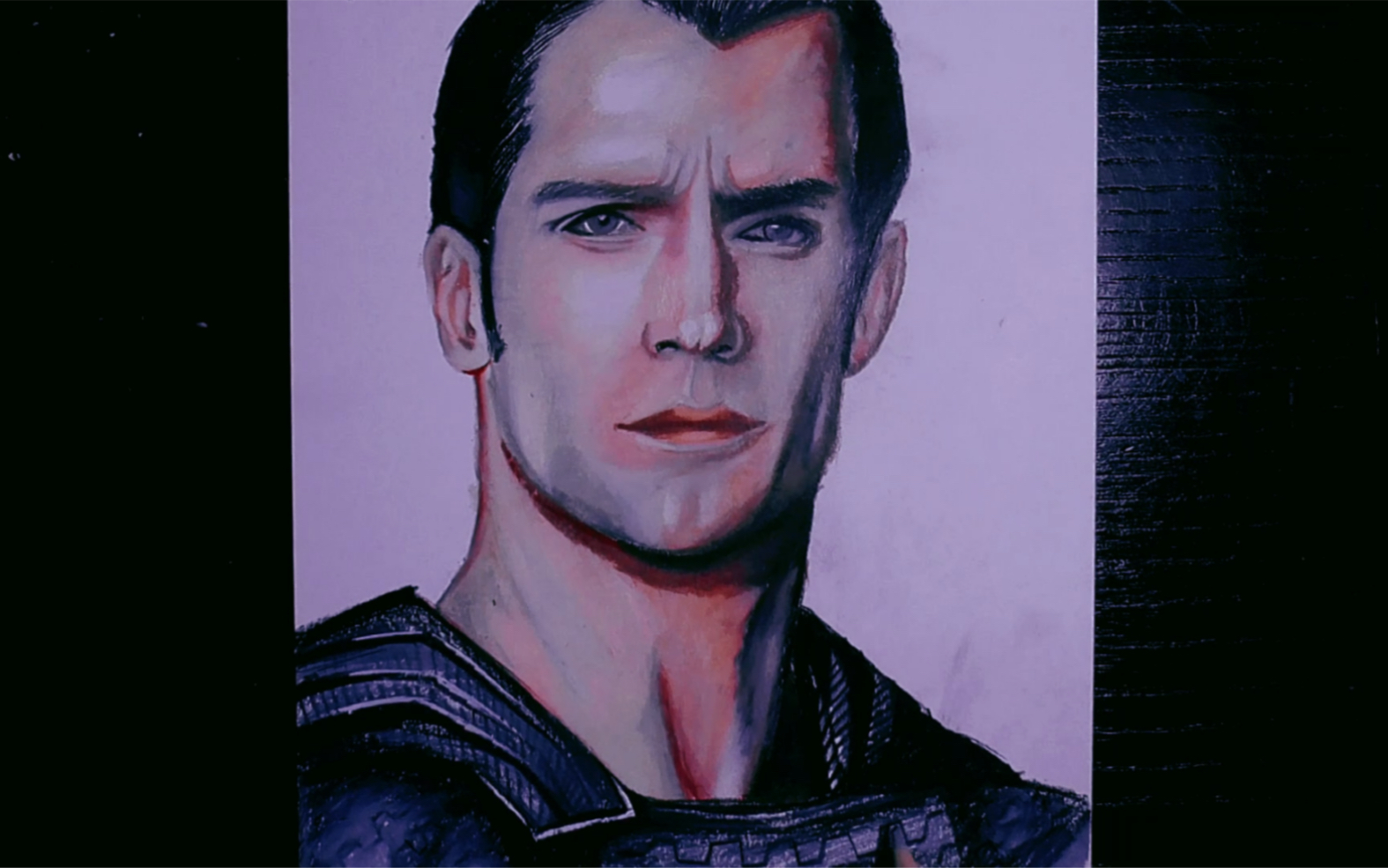 【彩铅手绘】dc超人