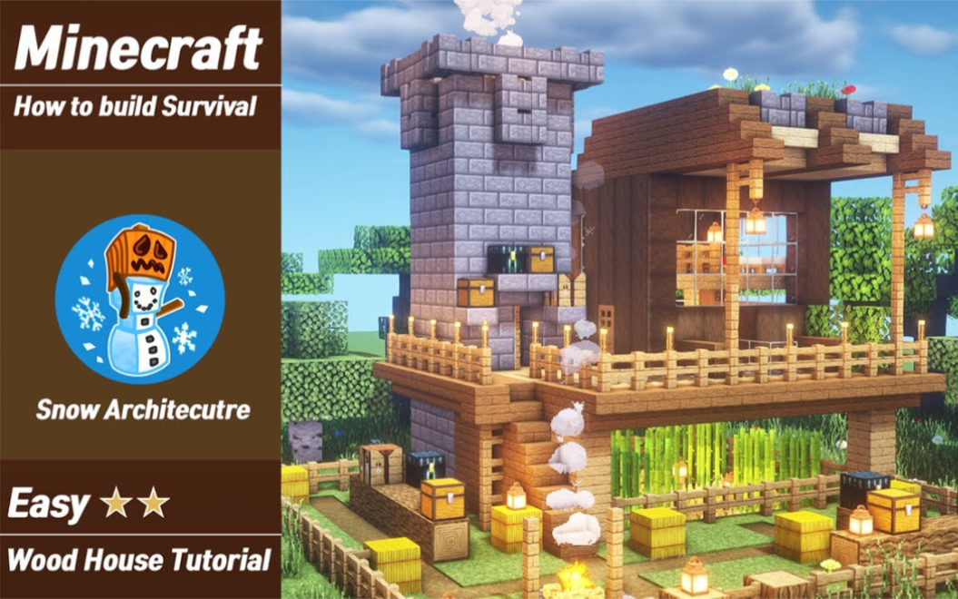 【snow architecture】我的世界—生存基地(授权转载)