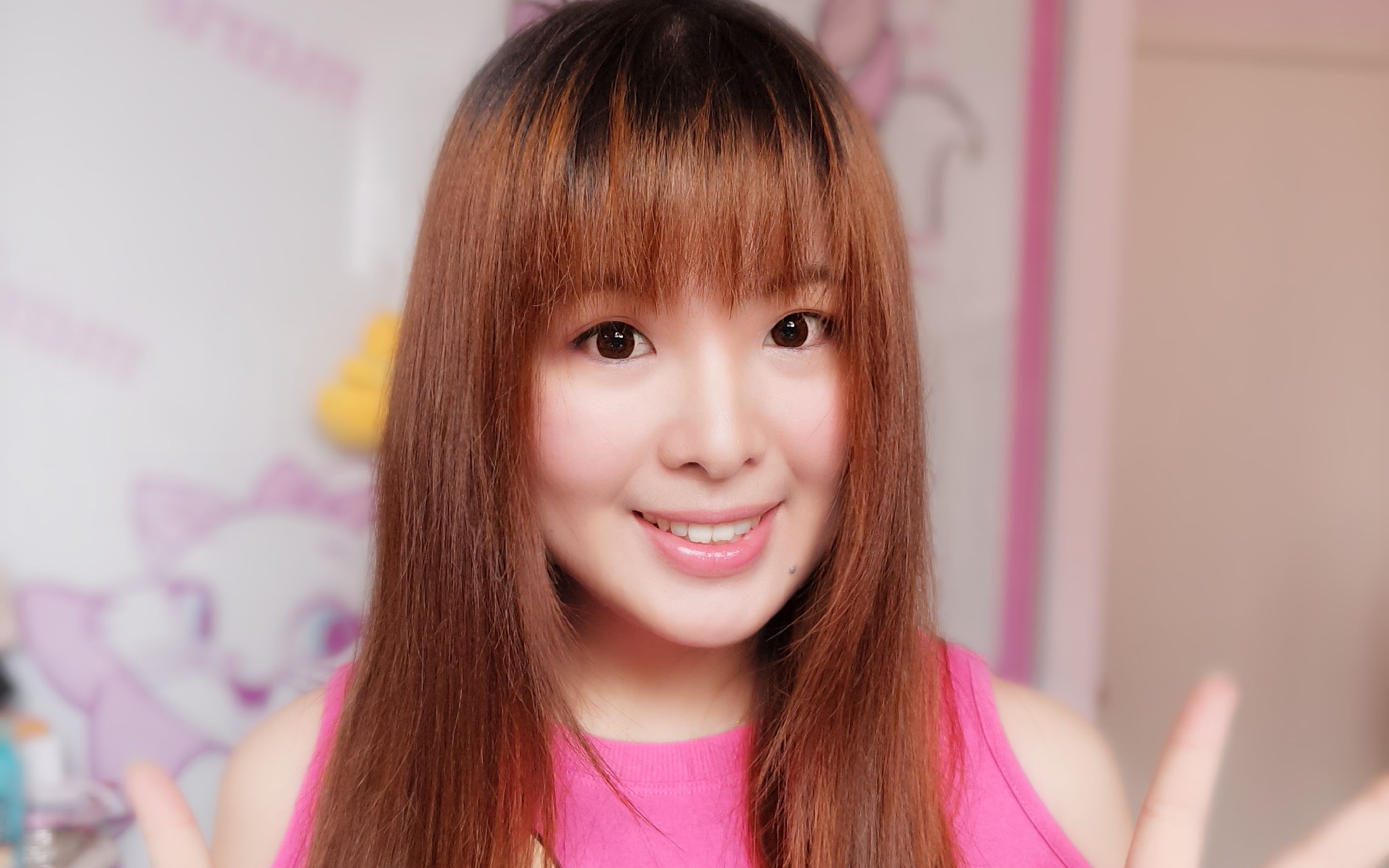 悠悠的美妆视频第一期