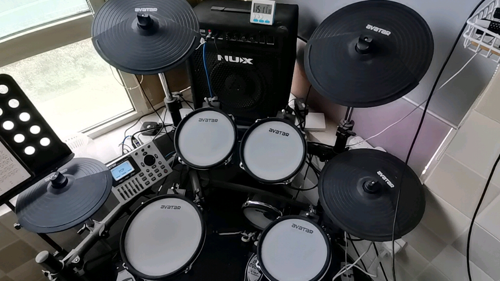 《告白气球》架子鼓练习