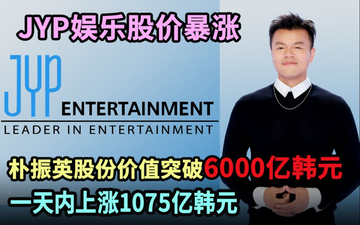 JYP娱乐股价暴涨!!!哔哩哔哩bilibili