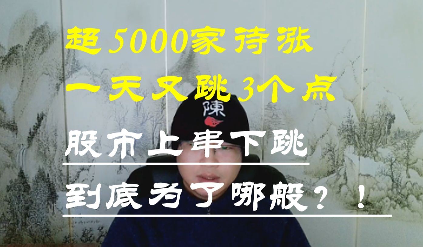 超5000家上市公司待涨,尾盘北向资金抄底,这行情“妙”啊哔哩哔哩bilibili