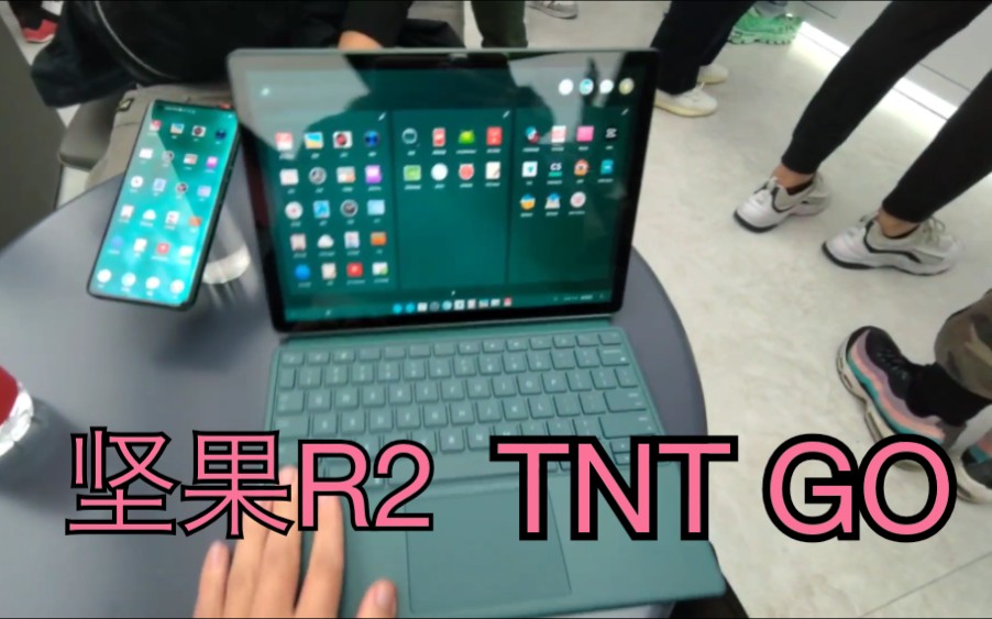 坚果r2以及tntgo上手外观展示
