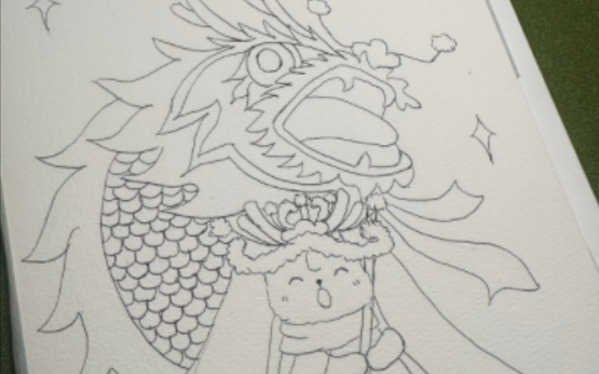 新年到,福气绕!新春舞龙小兔兔送祝福