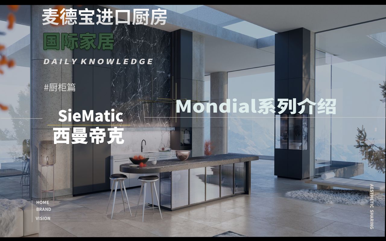 让极简告别平庸:SieMatic西曼帝克Mondial风格介绍哔哩哔哩bilibili