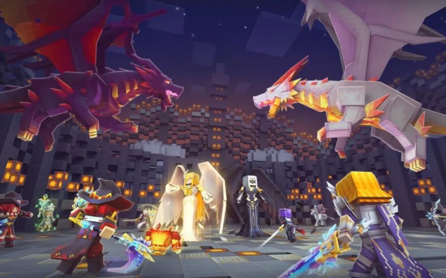 [奶块]巨龙之战;黑暗巨龙拉史莱姆