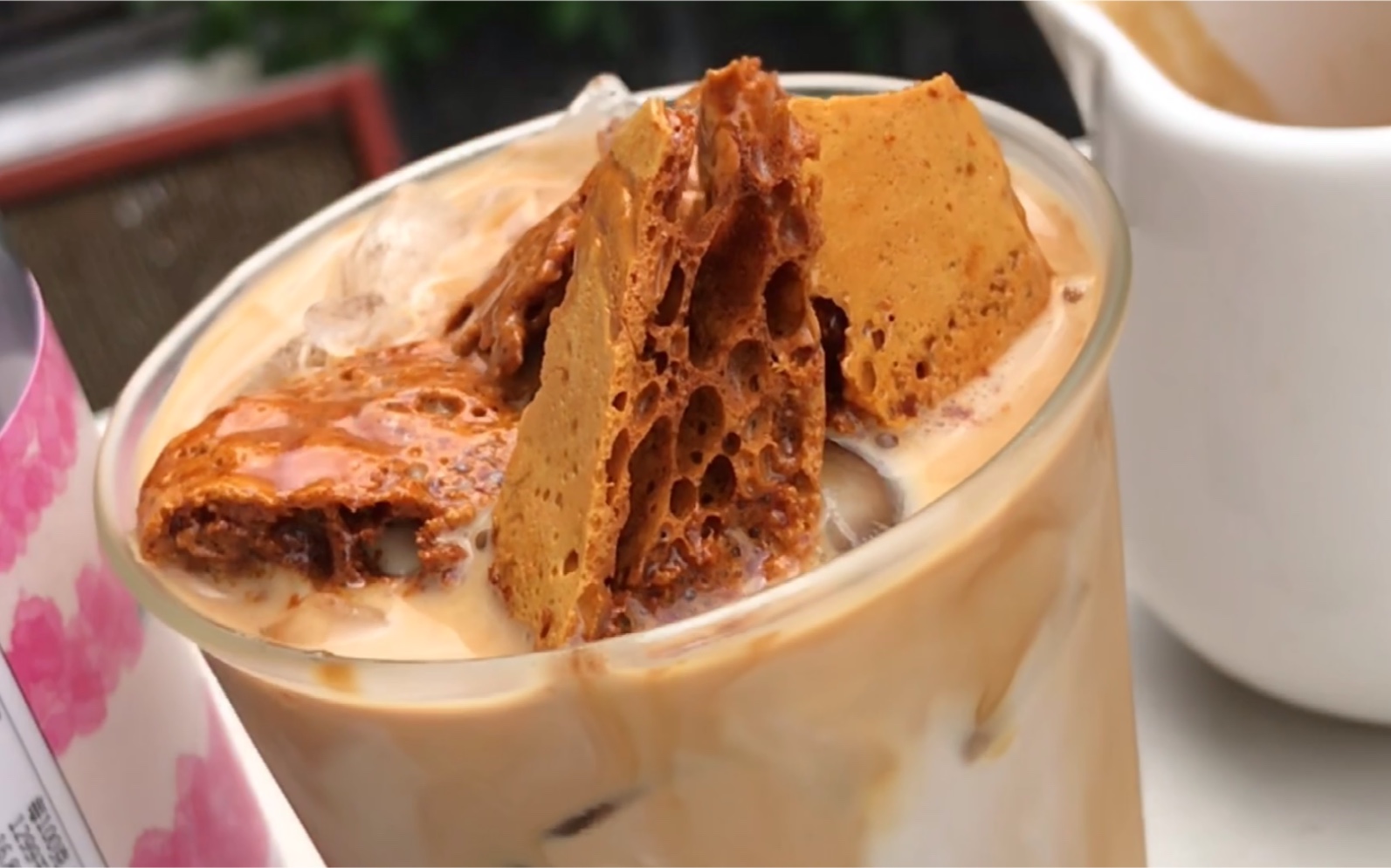 焦糖冰拿铁自制卡美罗李白soe