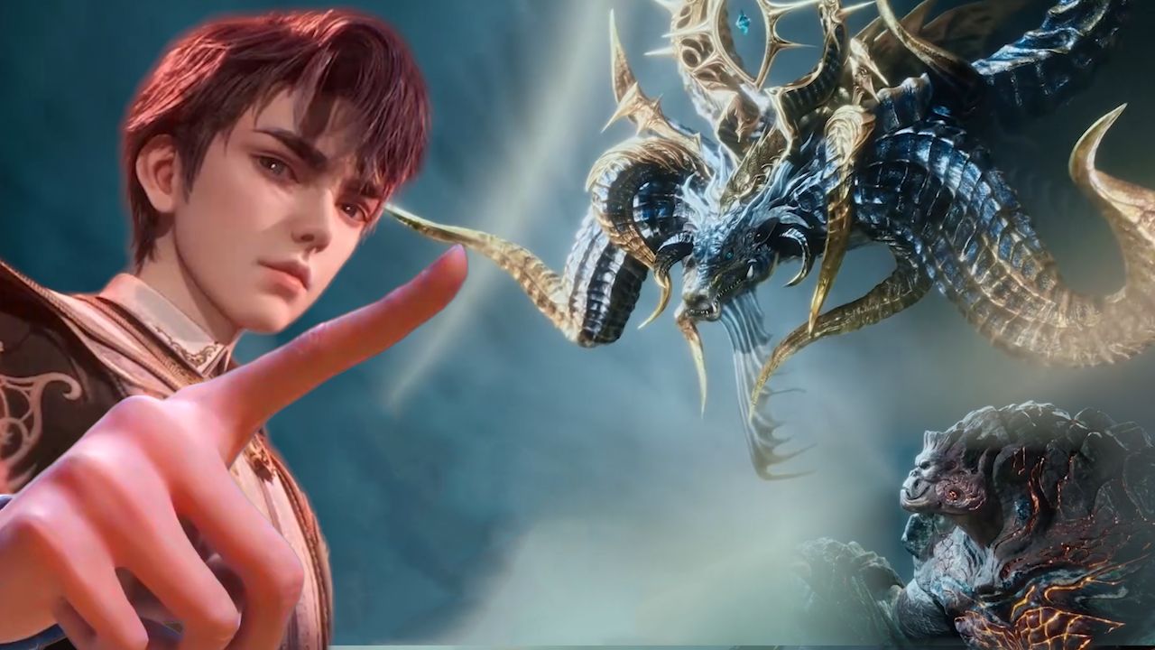 斗罗大陆2:神级天青牛蟒,第一次见霍雨浩,竟被霍雨浩吓得舍弃昊天宗