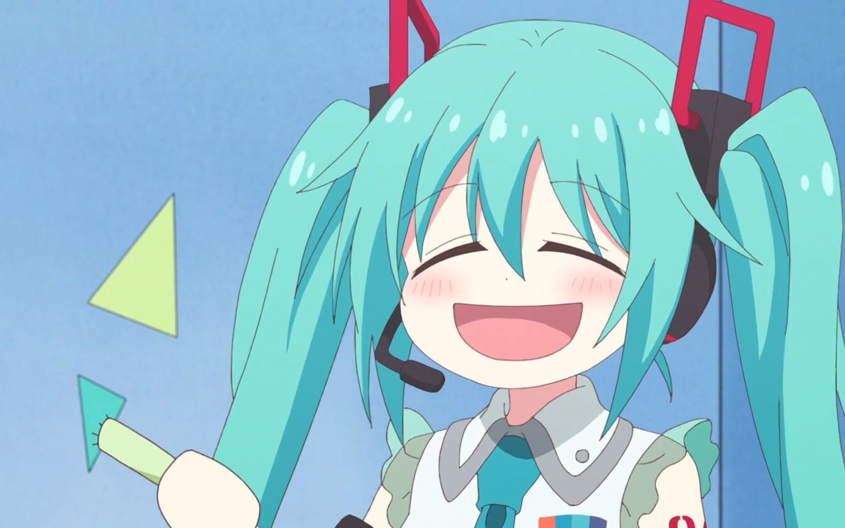 邪神与厨二病少女第11集甩葱歌初音出场片段