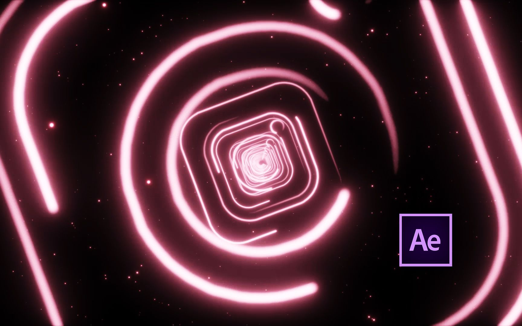 【ae教程】勾画logo出场动画