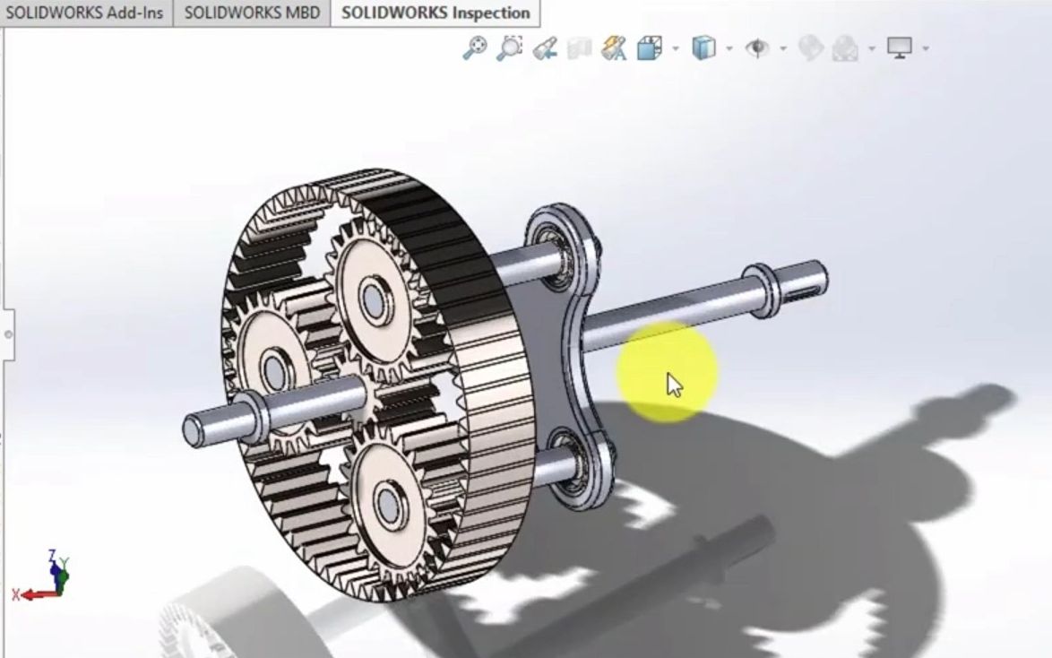 solidworks案例教程:行星齿轮传动机构