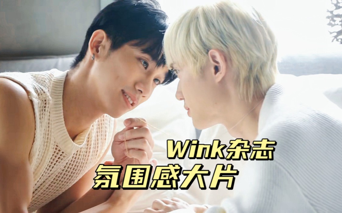 【陈艾CP】WINK杂志氛围感大片『陈柏文&姜典』台剧奇迹副CP(存)哔哩哔哩bilibili