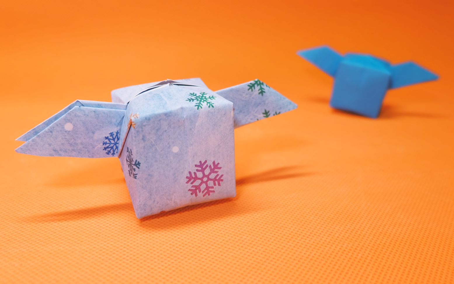 手工折纸diy,升级版的气球来拉~带着一对小翅膀,好萌!